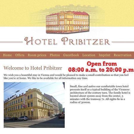 Hotel Pribitzer Wien Exteriör bild